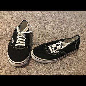 Black & White Authentic Vans